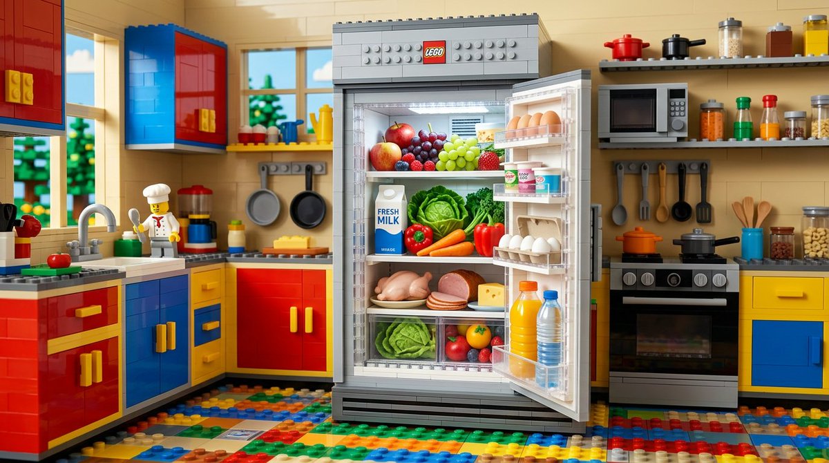 Nano Banana 2 vs. Pro Surreal Kitchen Scene Prompt — example 2