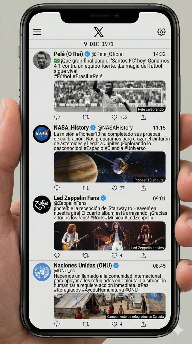Historical Social Media Feed Generation — example 1