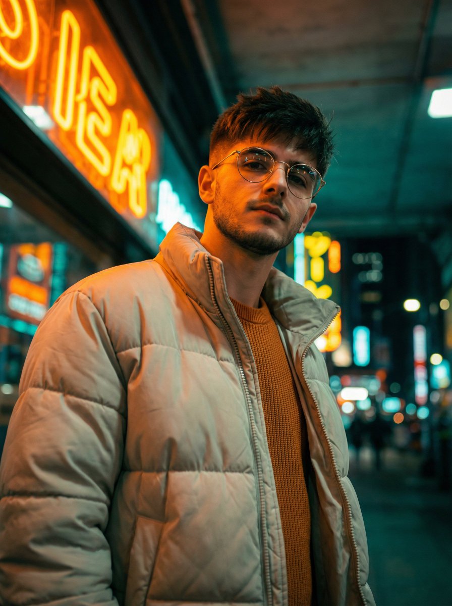 Cinematic Fashion Portrait Prompt — example 1