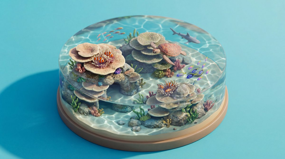 4K Wildlife Habitat Diorama Prompt — example 2