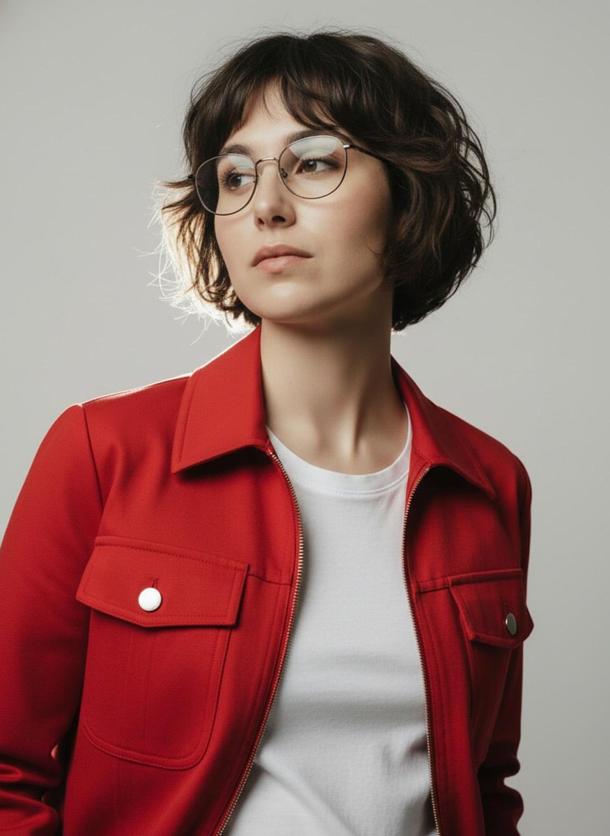 Minimalist Studio Fashion Portrait Prompt — example 1