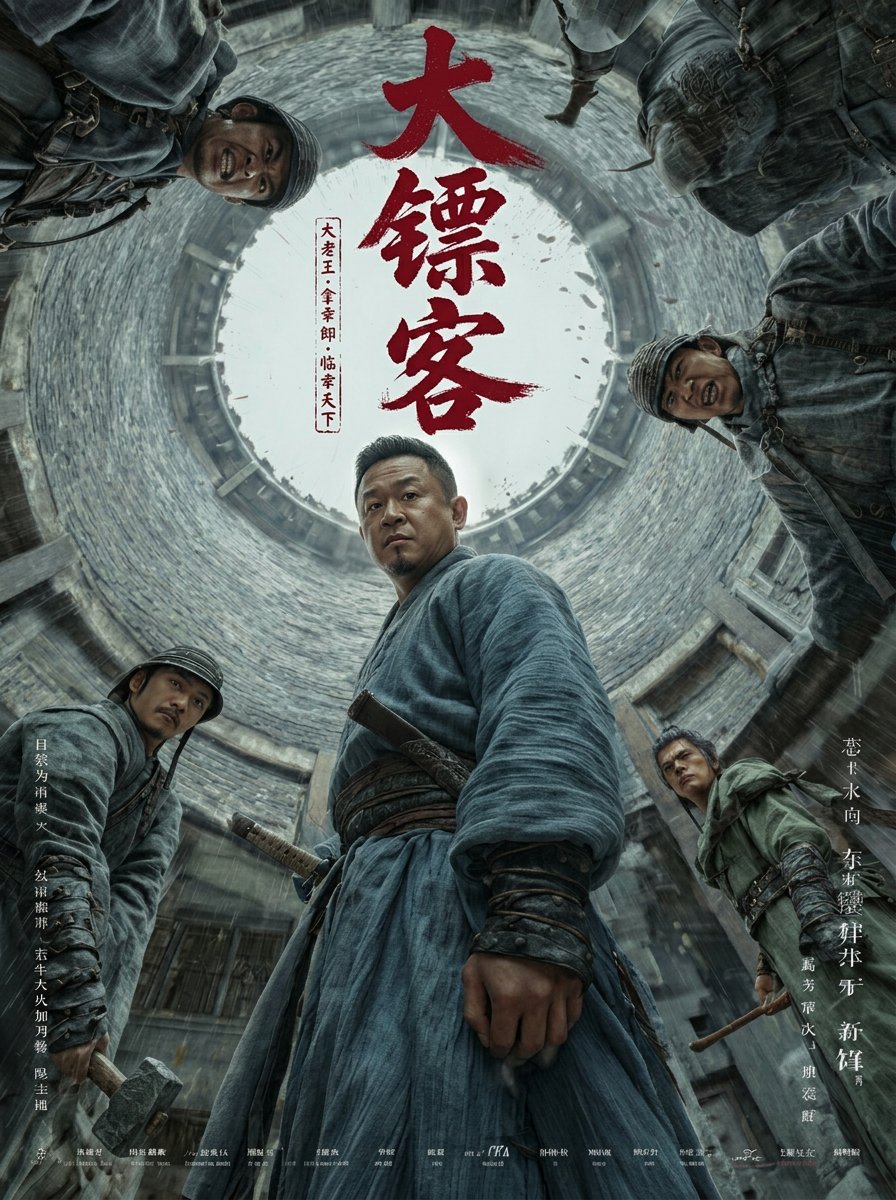 Detailed Ancient Martial Arts Movie Poster Prompt — example 1