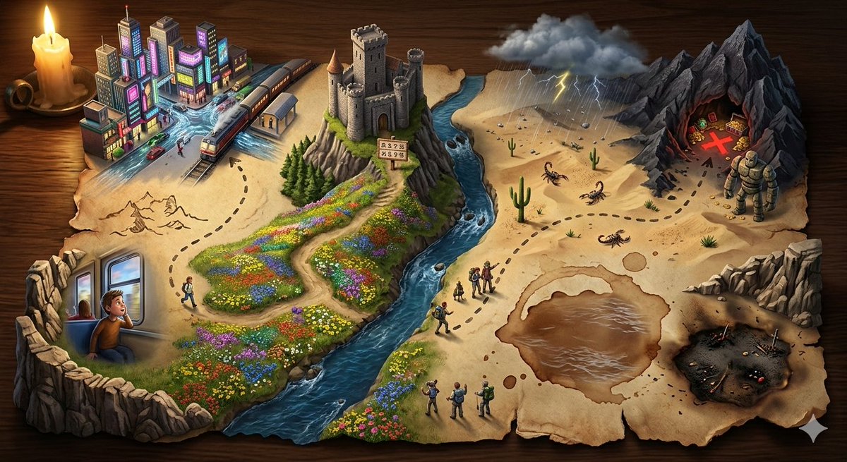 Treasure Map Adventure Prompt for Nano Banana 2 — example 3