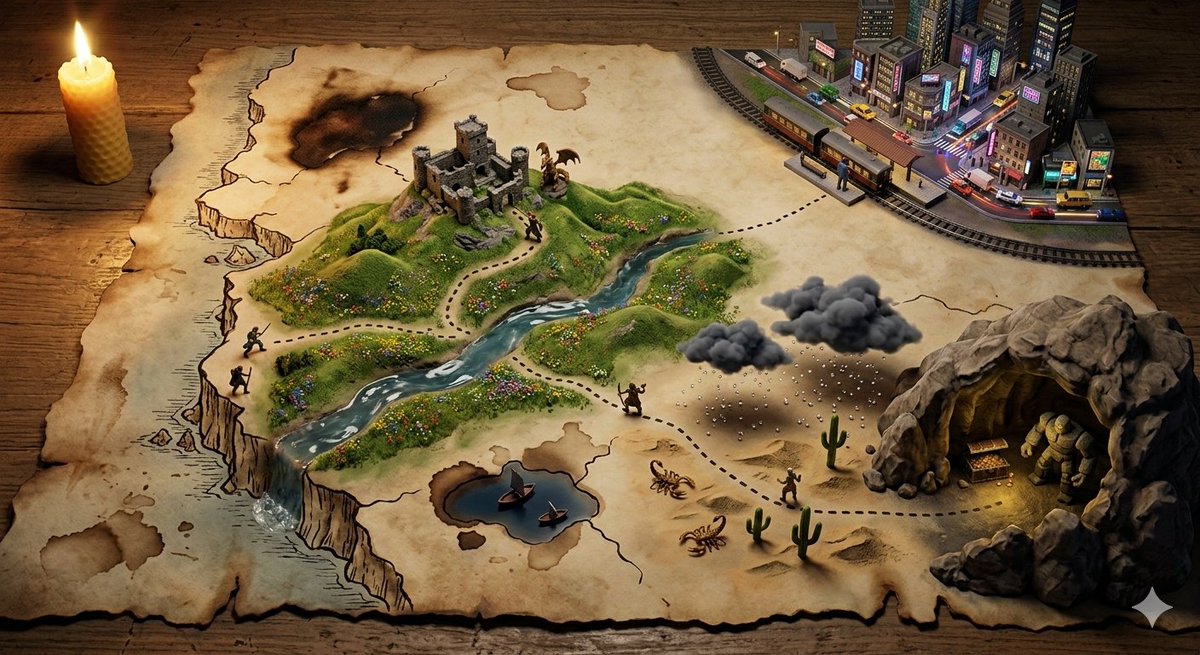 Treasure Map Adventure Prompt for Nano Banana 2 — example 4
