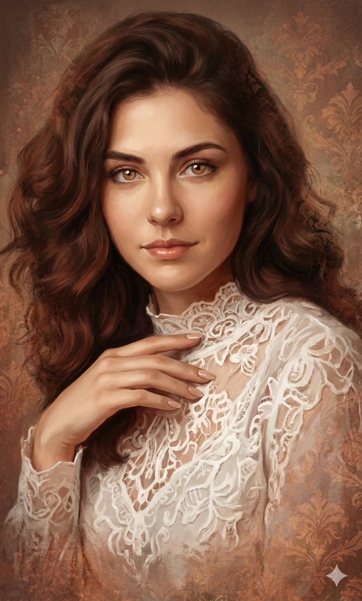 Ethereal Digital Painting Portrait — example 1
