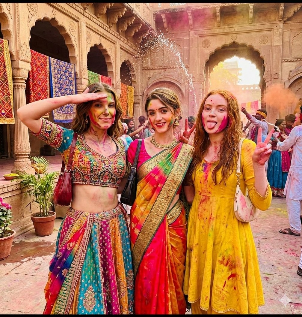 Holi Festival Cinematic Photojournalism — example 3