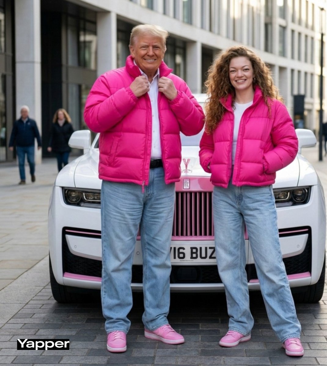 Street-Style Photoshoot with Donald Trump