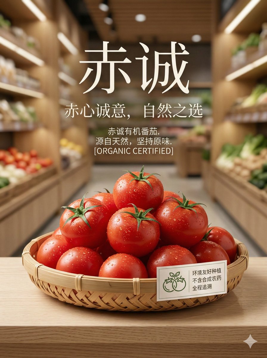 Commercial Prompts for Tomato Sales using Nano Banana 2 — example 2