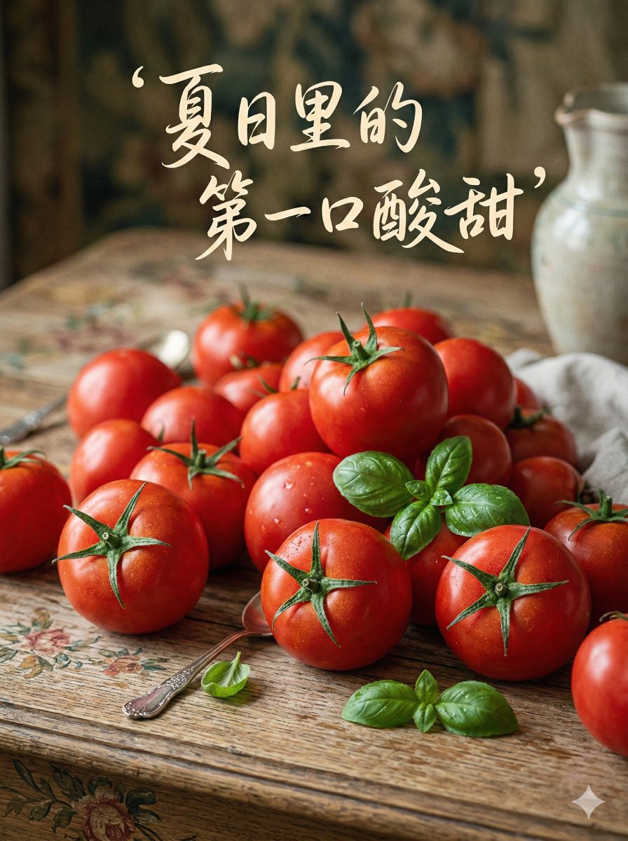 Commercial Prompts for Tomato Sales using Nano Banana 2 — example 4