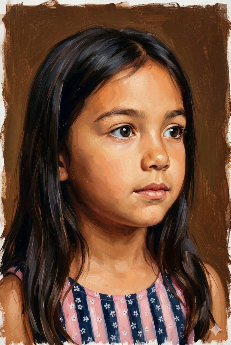 Classical Realism Oil Painting Portrait Prompt — example 2