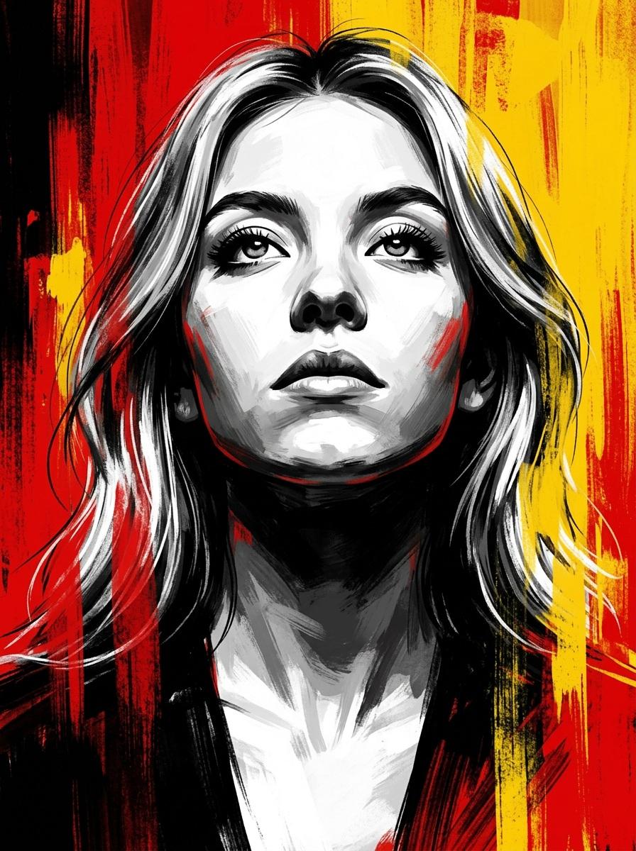 Dramatic Digital Painting Portrait Prompt — example 2
