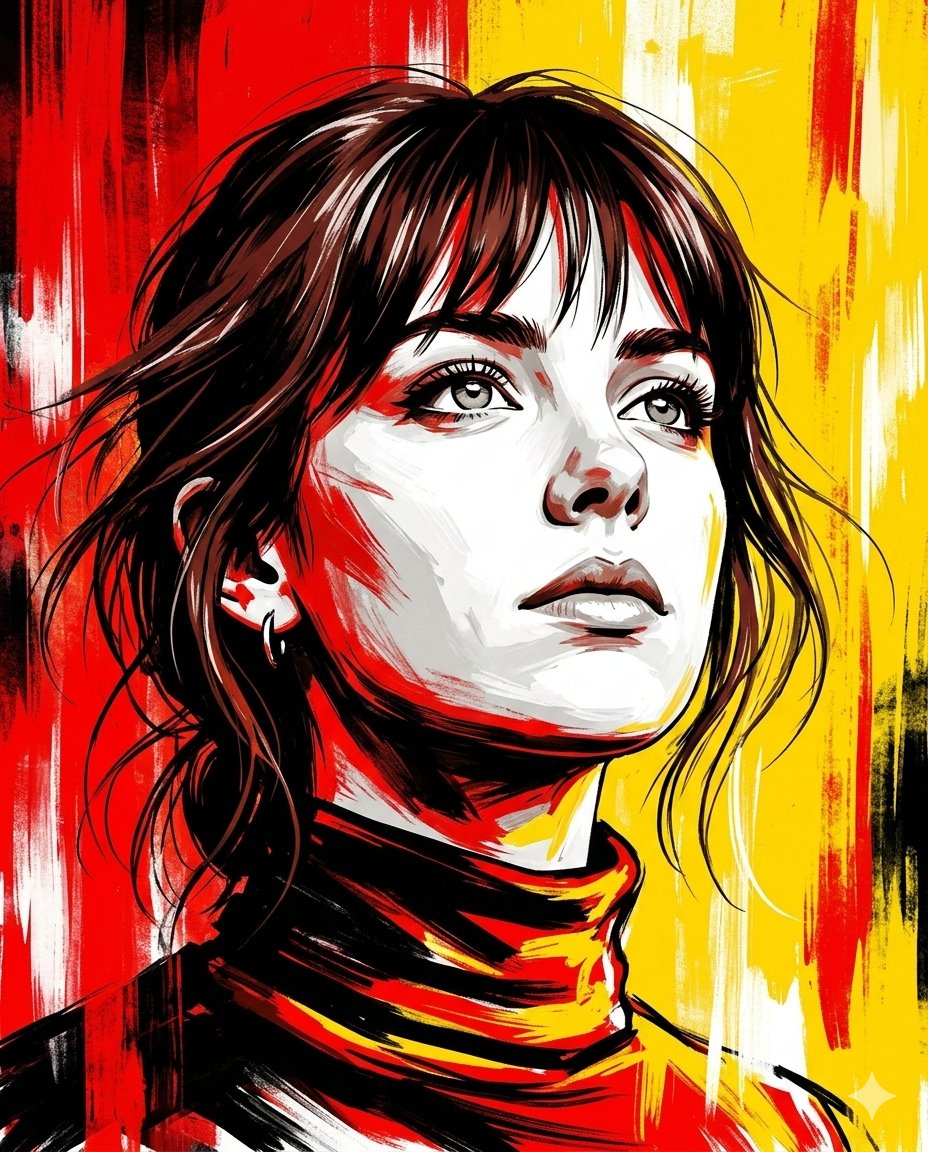 Dramatic Digital Painting Portrait Prompt — example 3
