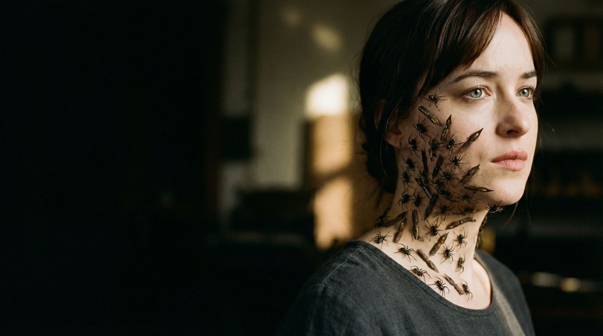 Editorial Surrealist Portrait: The Ink Lament — example 2