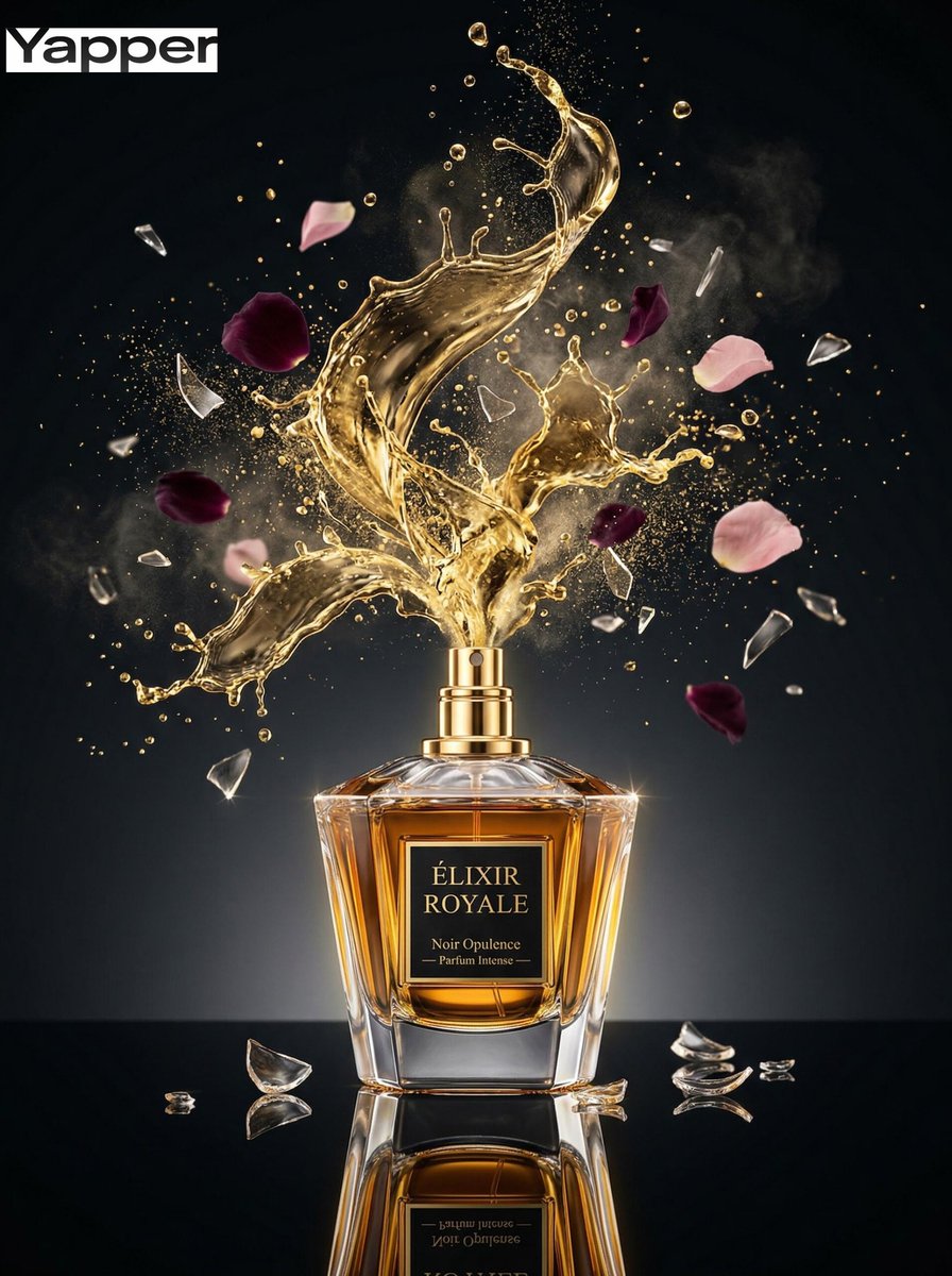 Luxury Perfume Commercial Photography Prompt — example 2