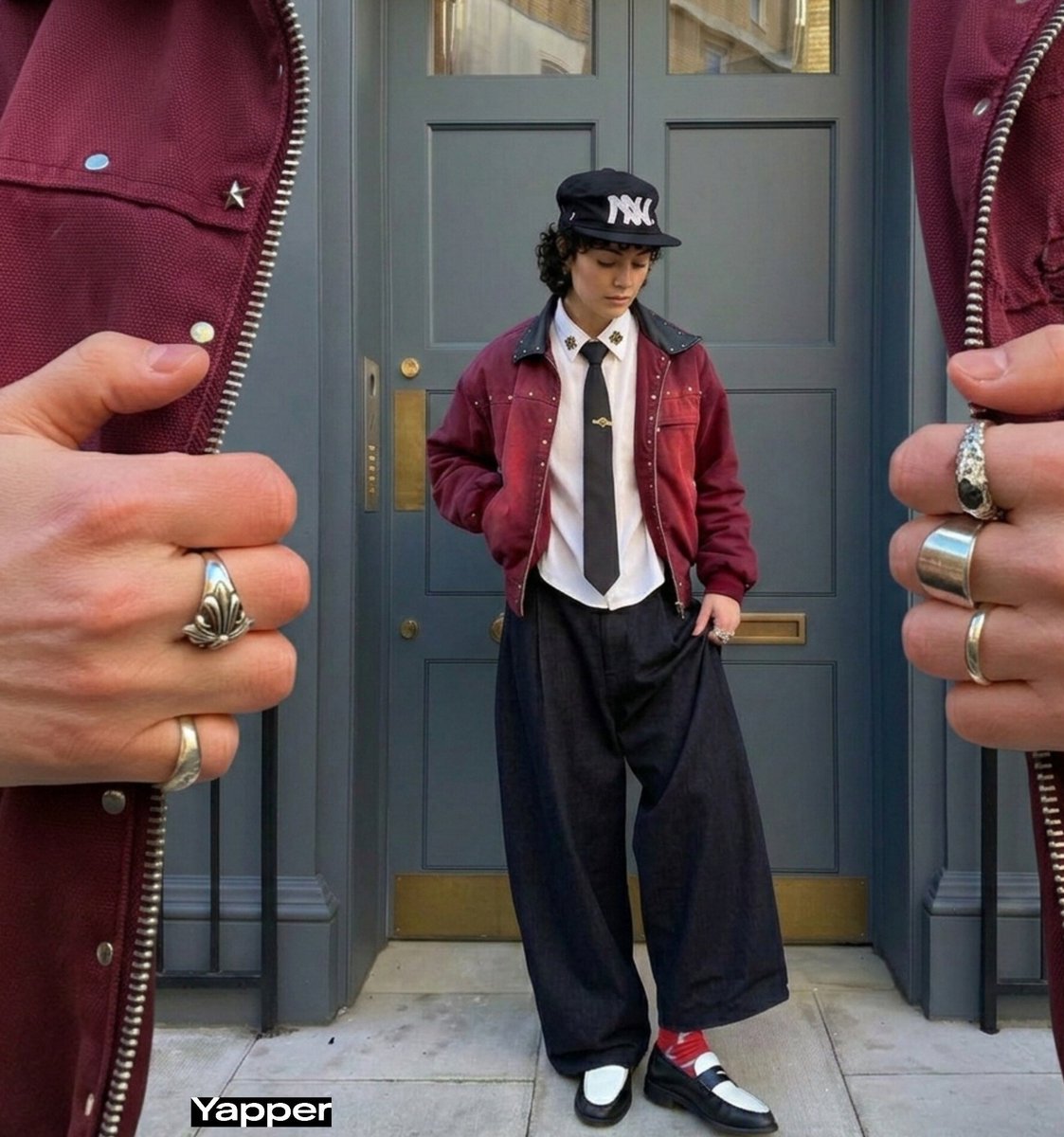 Surreal Macro Fashion Composition — example 1