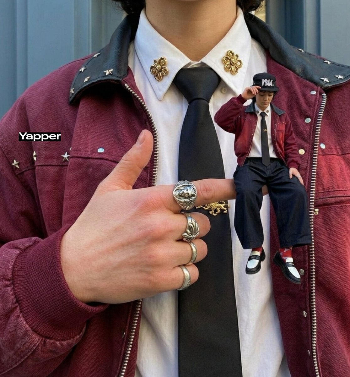 Surreal Macro Fashion Composition — example 2