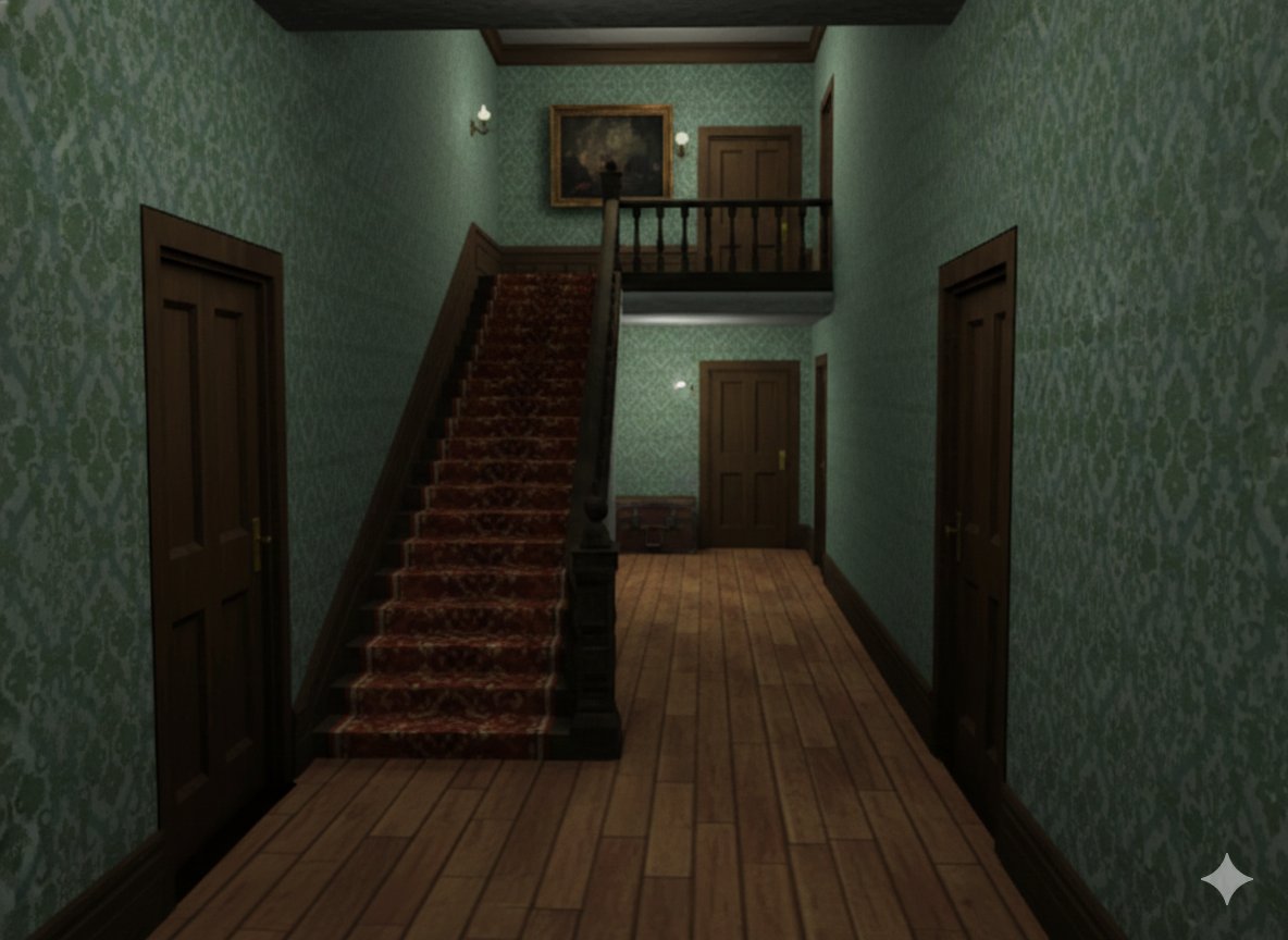 PS1 Low-Poly Video Game Background — example 2