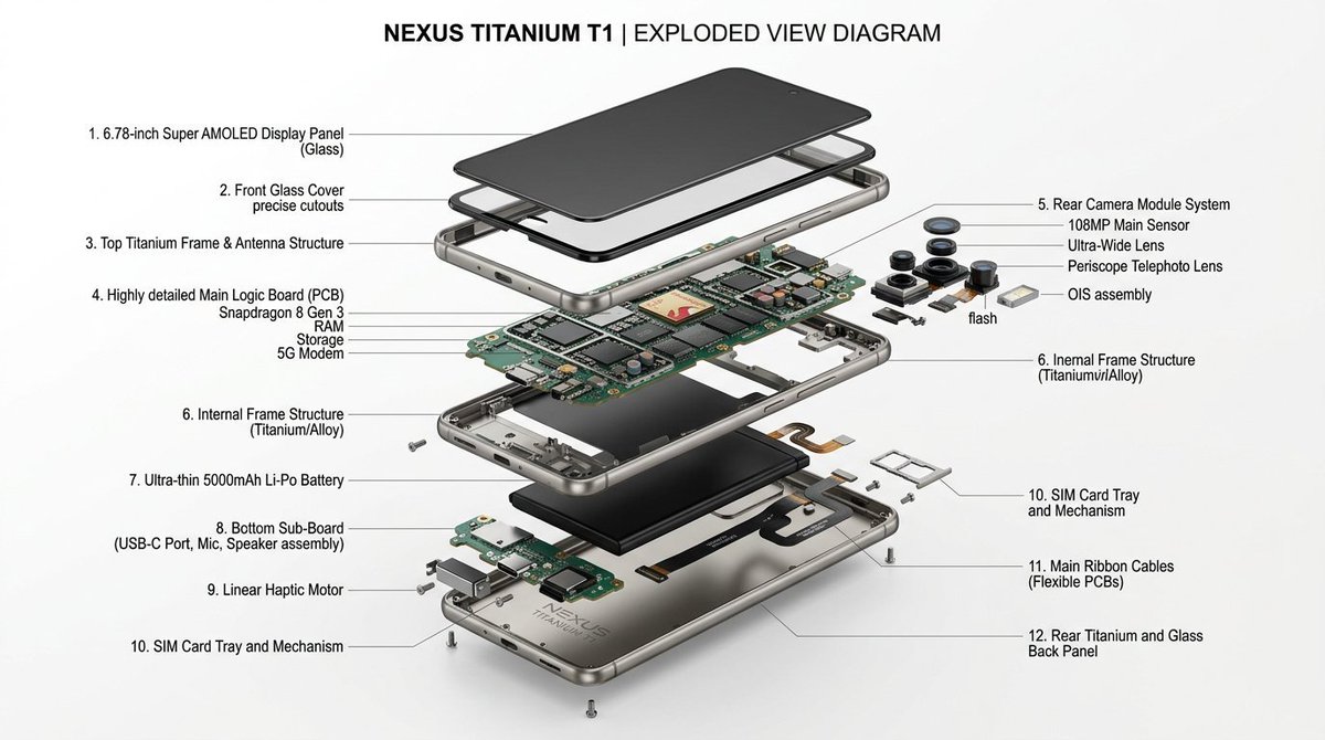 Exploded View Infographic Diagram Prompt — example 3