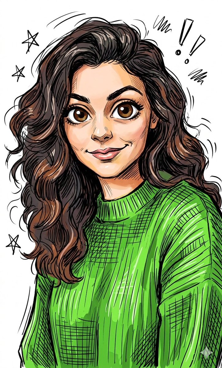 Image-to-Sketch Cartoon Transformation Prompt — example 2