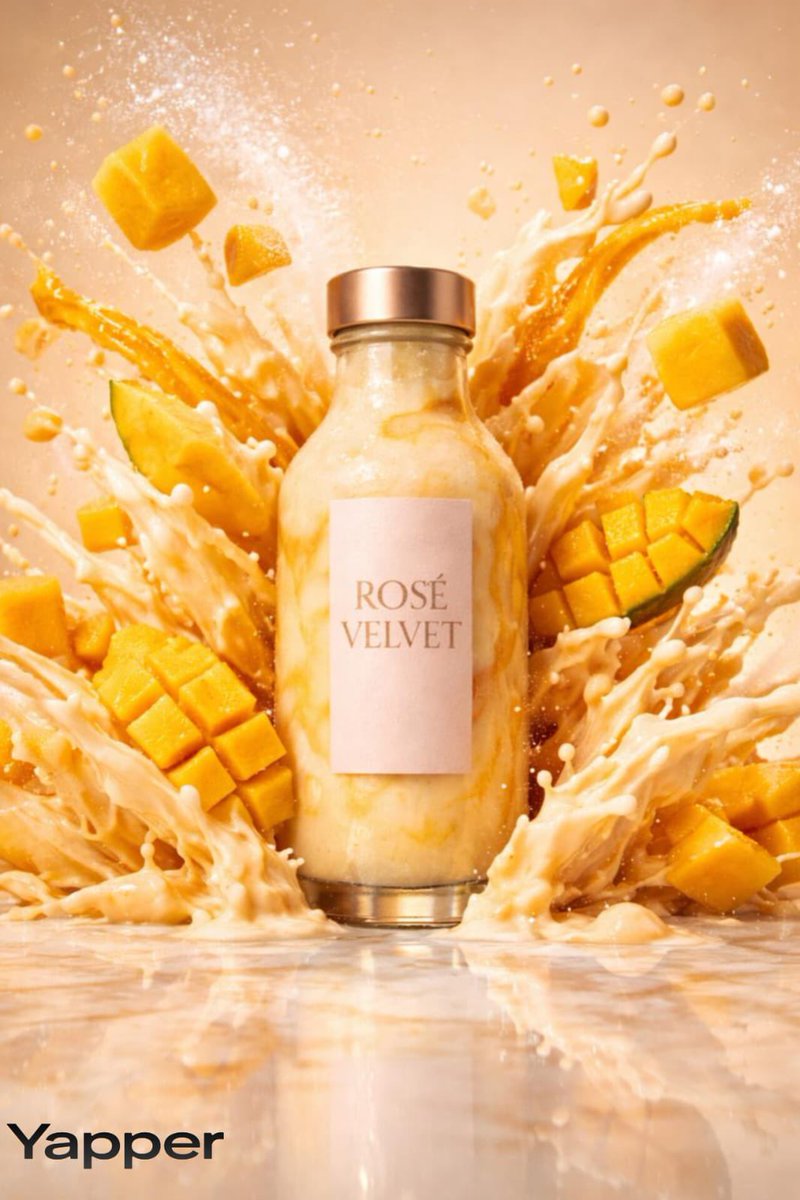 Luxury Mango Shake Splash Photography Prompt — example 2
