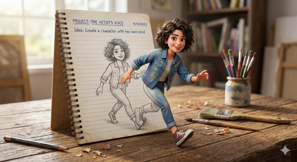 3D Pop-Out Illusion Artwork Prompt