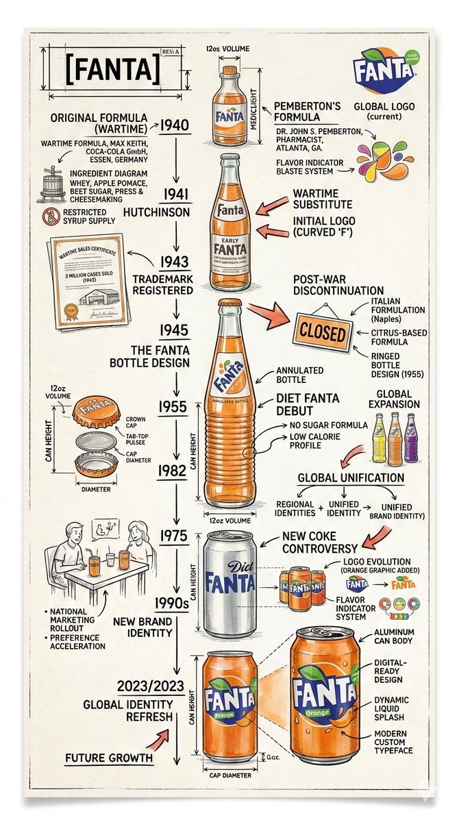 Vintage Blueprint Timeline Infographic Poster Prompt — example 3