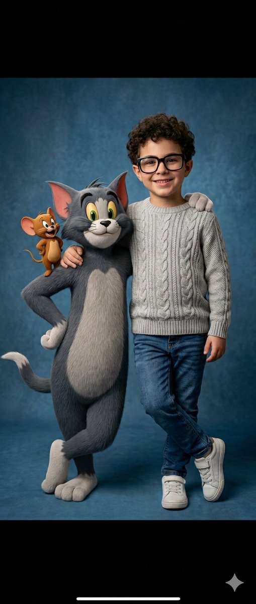 Ultra-Realistic 3D Cinematic Portrait with Tom and Jerry — example 2