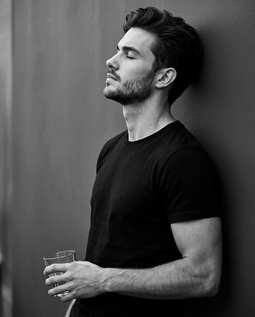 Cinematic Monochrome Portrait with Face Intact — example 1