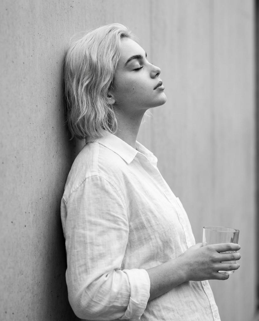 Cinematic Monochrome Portrait with Face Intact — example 2