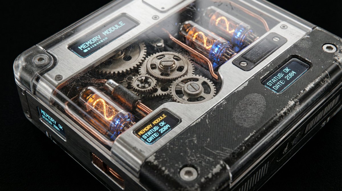 Hard Surface Modeling Retro Cassette Realism — example 2