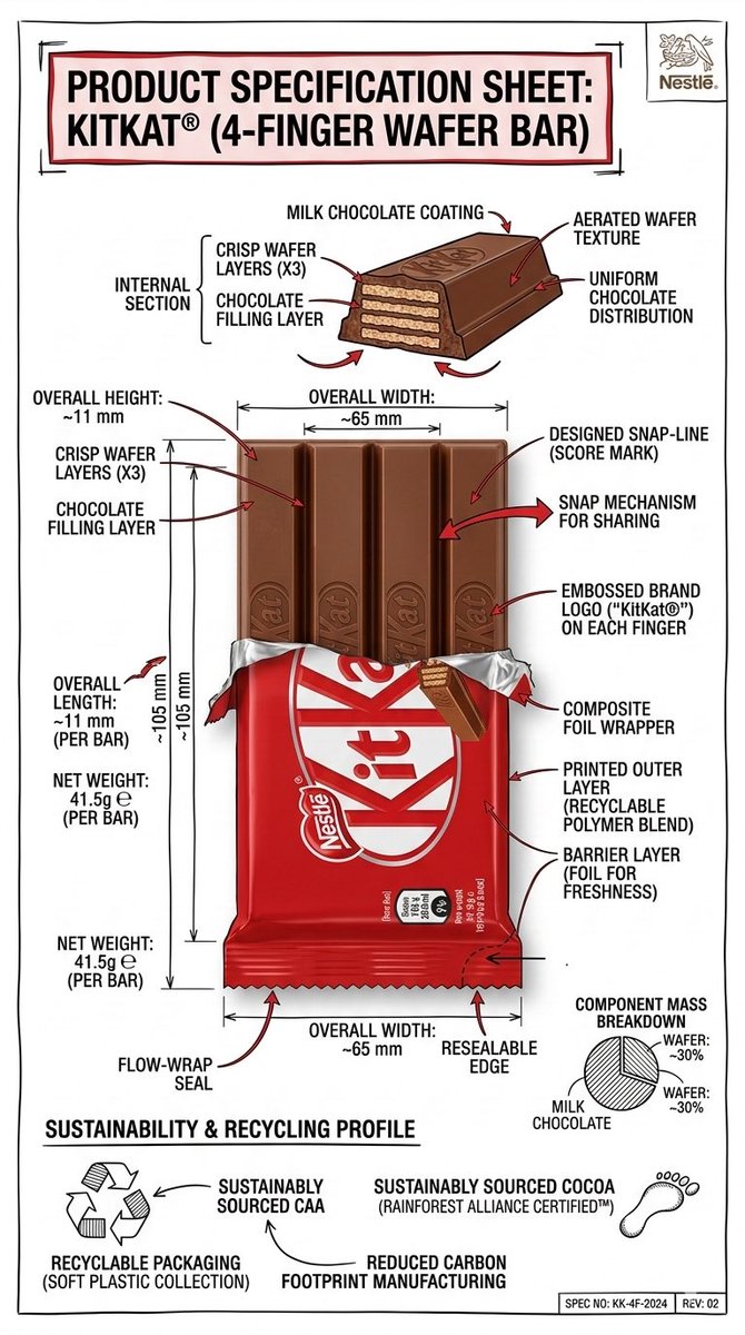 Technical Infographic Sheet Product Specification Template — example 1