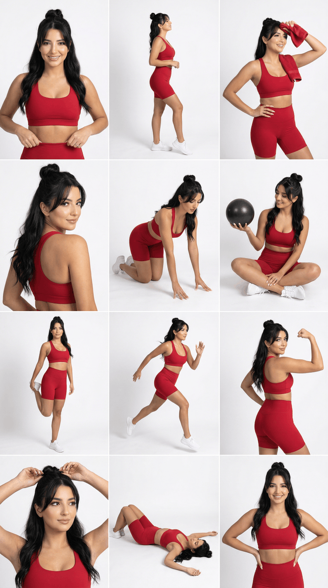 Strict Identity Activewear Grid Generation — example 1