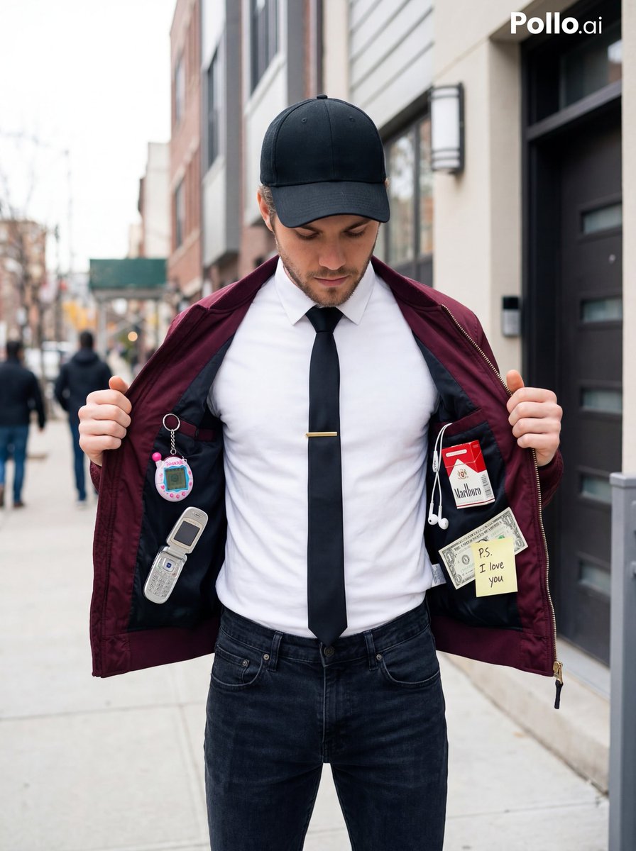 Street Fashion Editorial with 90s Nostalgia Items