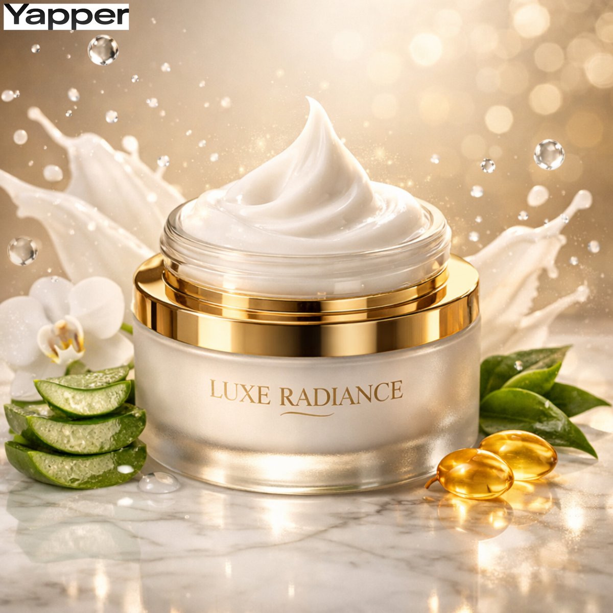 Ultra-Premium Cinematic Skincare Product Photography — example 2
