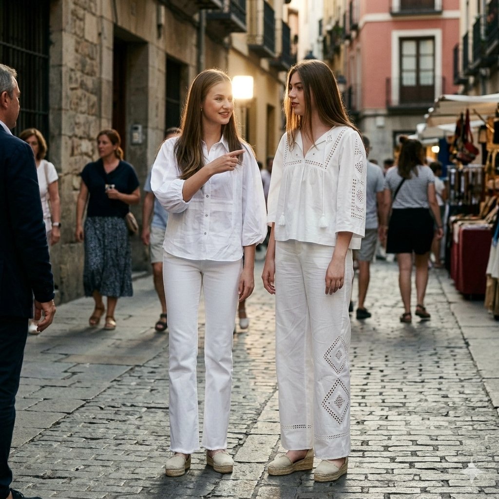 Candid Paparazzi Street Fashion in All White — example 1