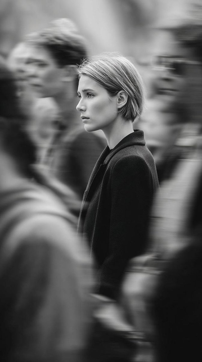 Editorial Monochrome Street Photograph (Leica SL3) — example 1