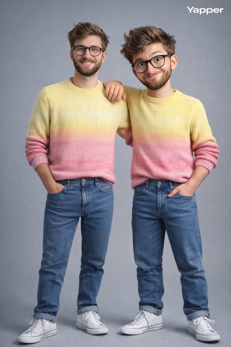 Hyper-Realistic Photo of Person and Pixar Double — example 1