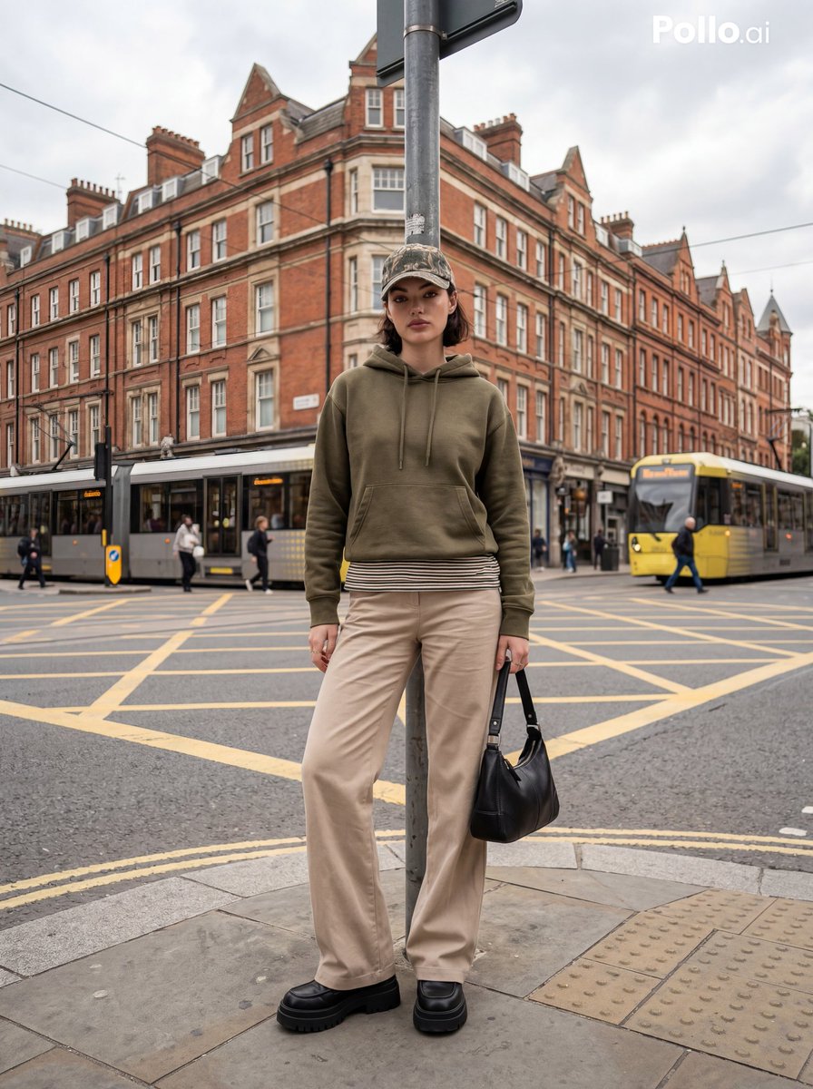 Street Fashion Editorial in European City — example 1