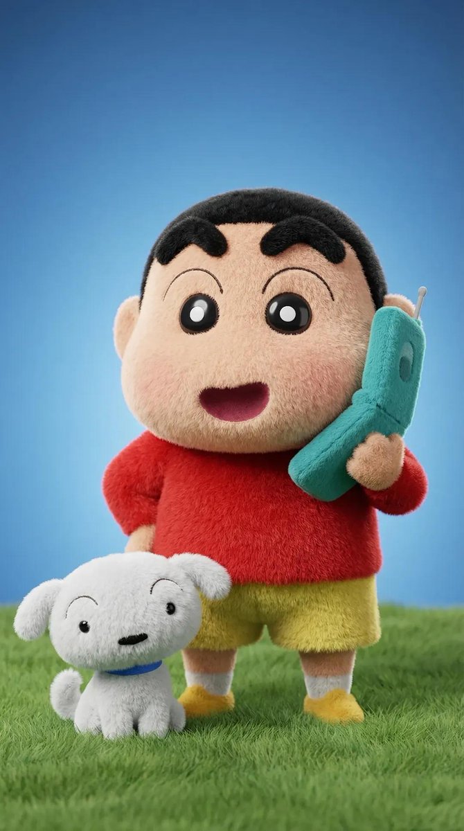 Ultra-Detailed 3D Plush Cartoon Character Rendering — example 3