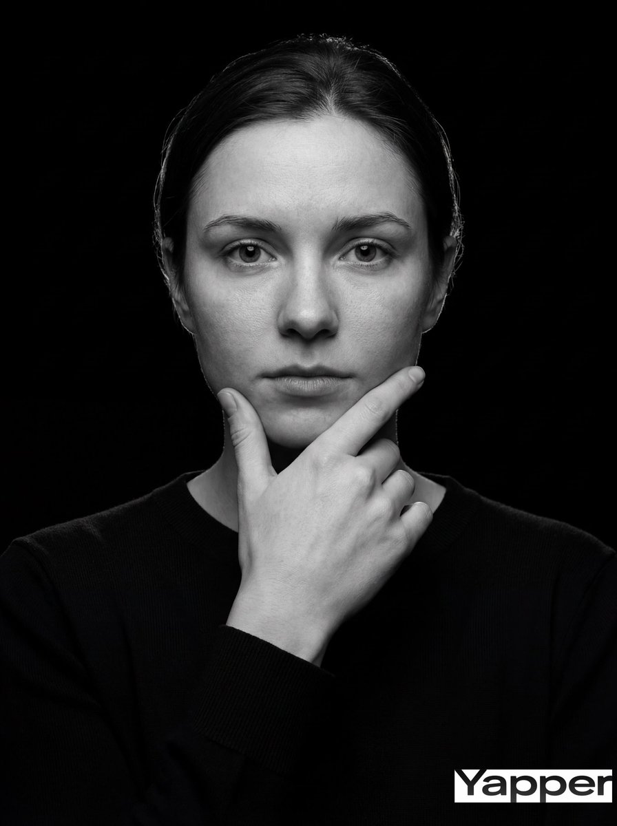 Fine-Art Cinematic Monochrome Portrait (Thinker Pose) — example 2