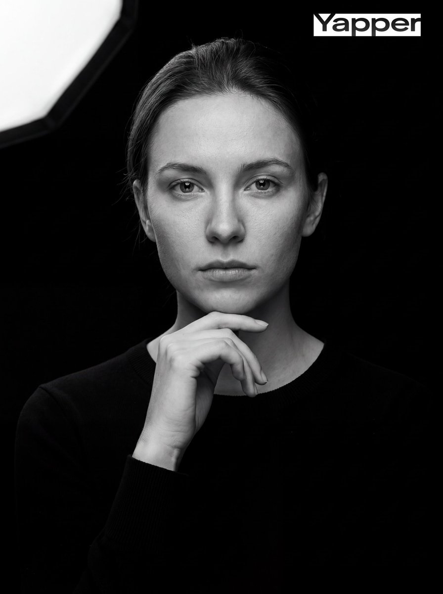 Fine-Art Cinematic Monochrome Portrait (Thinker Pose) — example 3