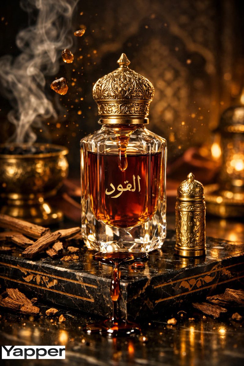 Ultra-Premium Arabian Luxury Perfume Product Photography — example 1