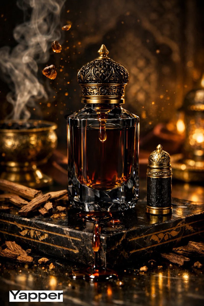 Ultra-Premium Arabian Luxury Perfume Product Photography — example 2