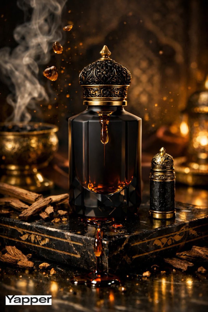 Ultra-Premium Arabian Luxury Perfume Product Photography — example 3