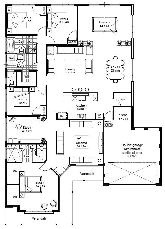 Floor Plan to Photorealistic 3D Render Conversion — example 1