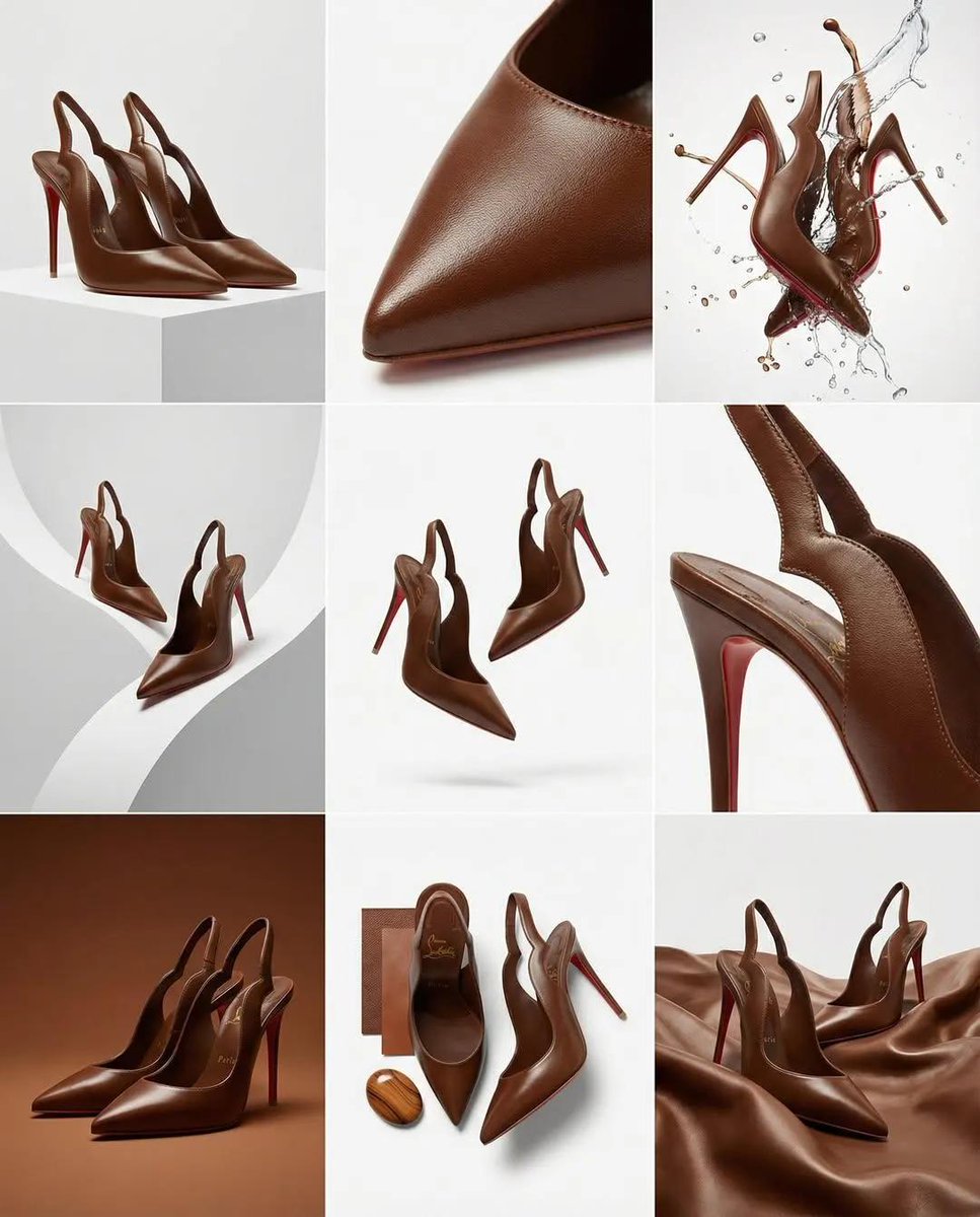 Luxury Product Campaign Grid