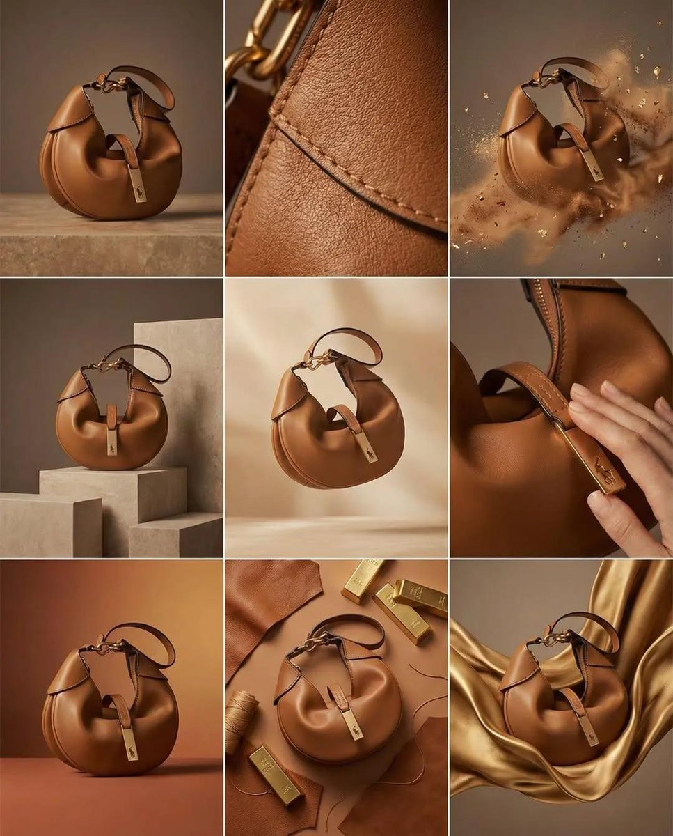 Luxury Product Campaign Grid — example 2