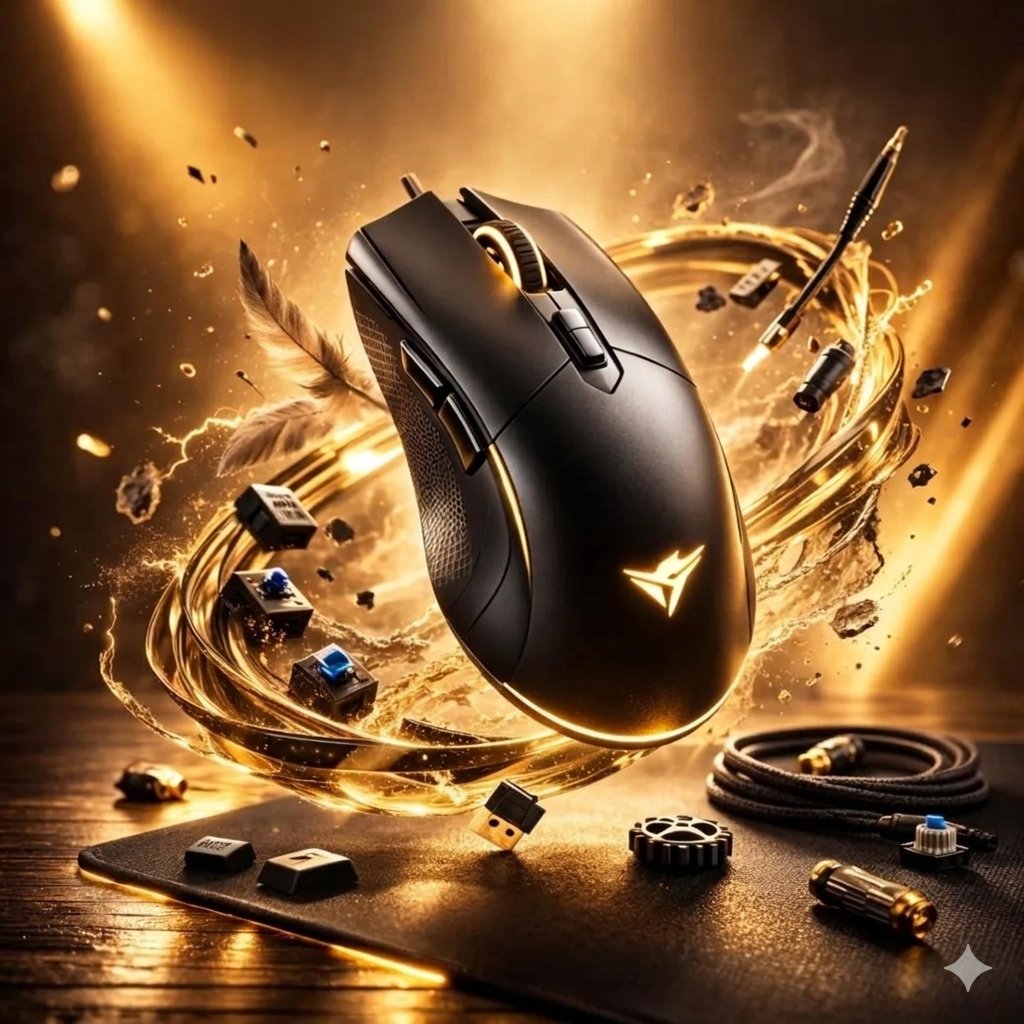 Futuristic Tech Product Advertisement Set — example 1
