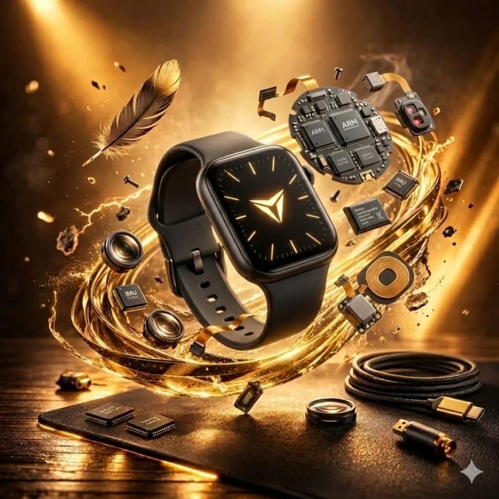 Futuristic Tech Product Advertisement Set — example 2