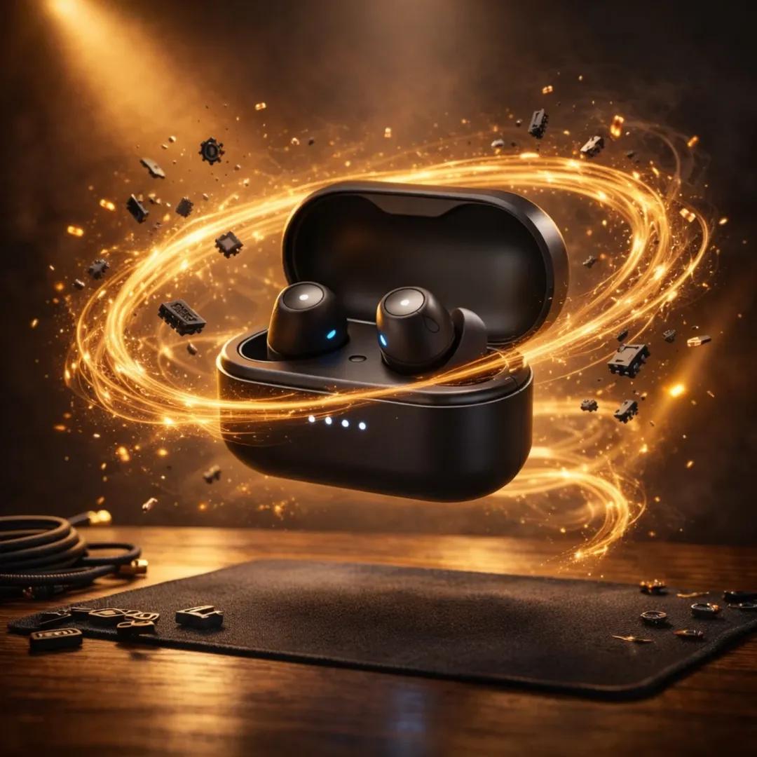 Futuristic Tech Product Advertisement Set — example 3